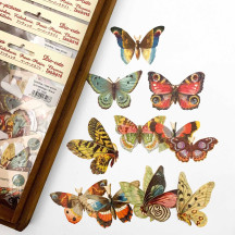 Colorful Butterflies Loose Paper Scrap Pack